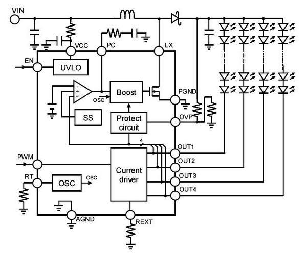 THL6516 Block Diagram